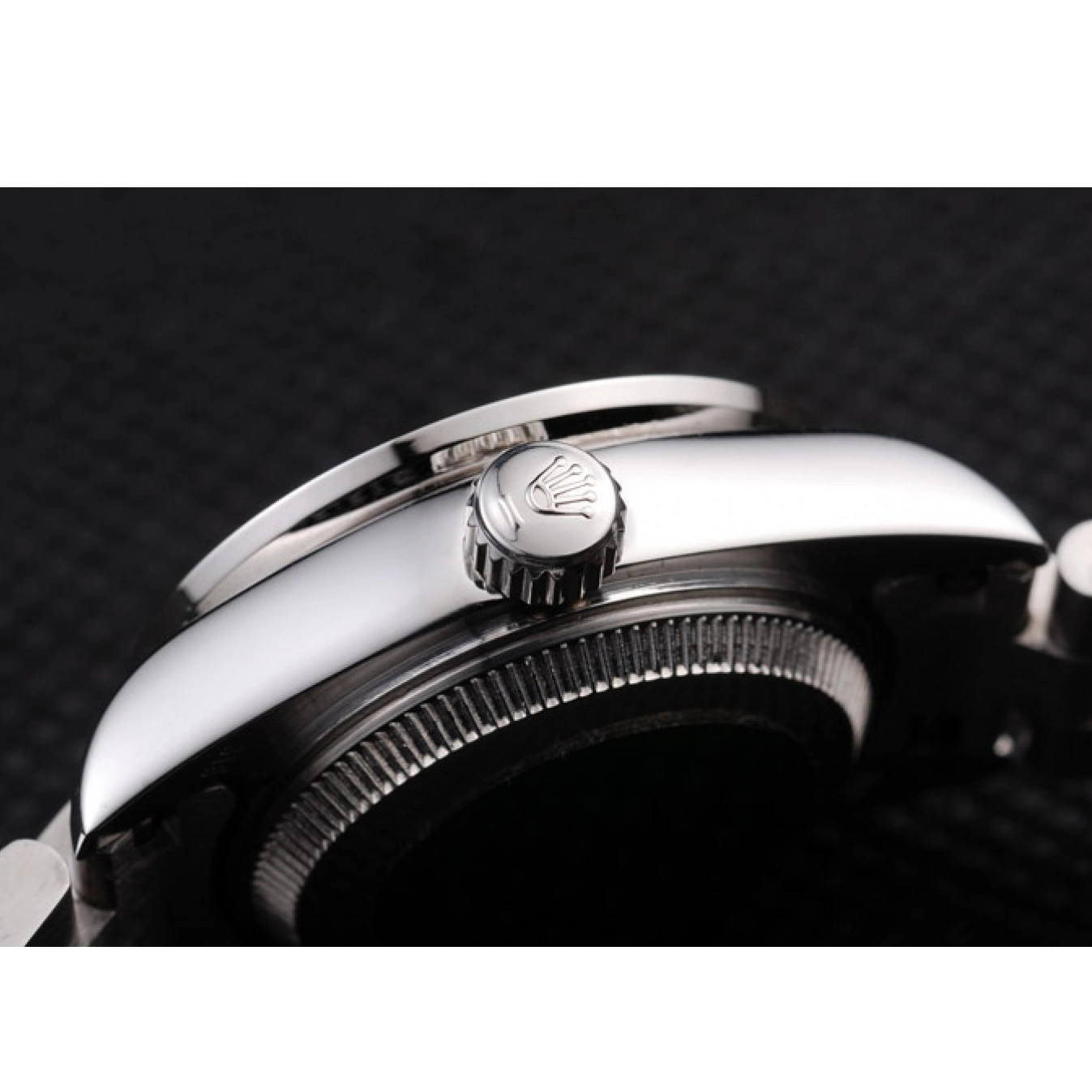 Aaa replica watch Silver Dial Datejust Stainless Diamond Polished Flowers Steel Rolex 98082 Plated 0619